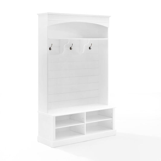Crosley - Bartlett White Hall Tree | CF6037-WH