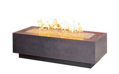 Outdoor Greatroom - Midnight Mist Cove 54" Linear Gas Fire Table - CV-54MM