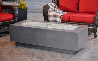 Outdoor Greatroom - Midnight Mist Cove 54" Linear Gas Fire Table - CV-54MM