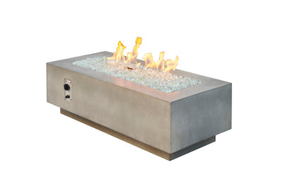 Outdoor Greatroom - Natural Grey Cove 54" Linear Gas Fire Table w/Direct Spark Ignition (NG) - CV54DSING