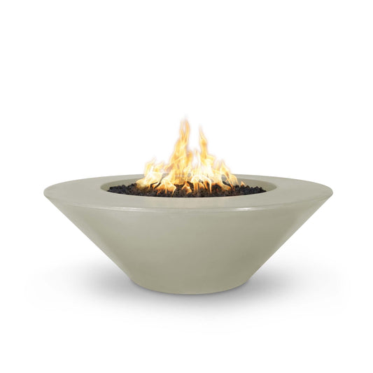 The Outdoor Plus - Cazo 48" Inch Concrete Match Lit Fire Pit - OPT-CZ48