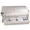 Fire Magic - Grills Echelon Diamond 37 Inch Built-In Grill with Analog Thermometer, Natural/Propane Gas | E790I-8LAN