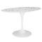 Modway - Lippa 54" Oval Artificial Marble Dining Table - EEI-1134
