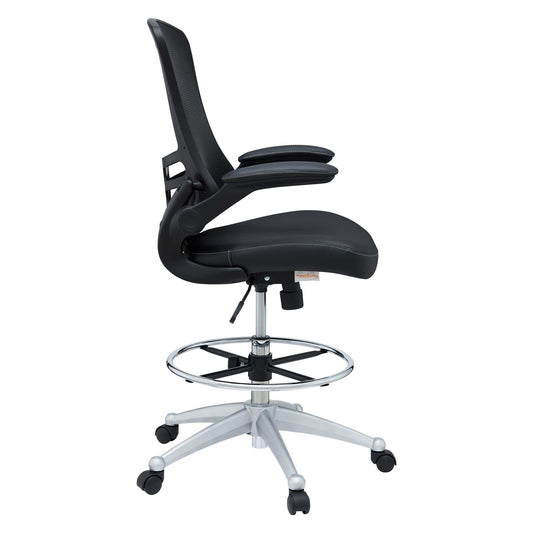 Modway - Attainment Vinyl Drafting Chair - EEI-1422