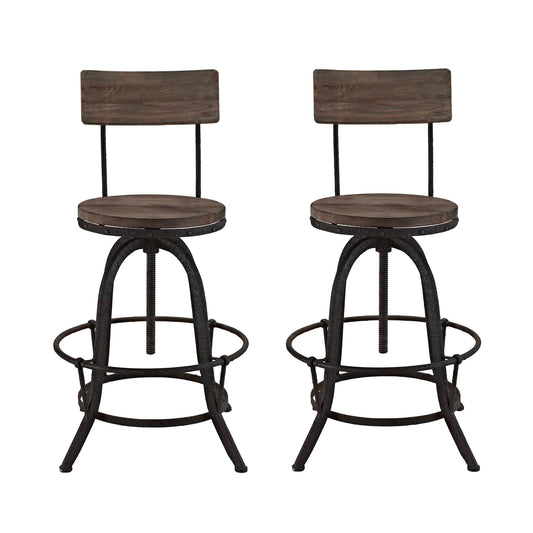 Modway - Procure Bar Stool Set of 2 - EEI-1605