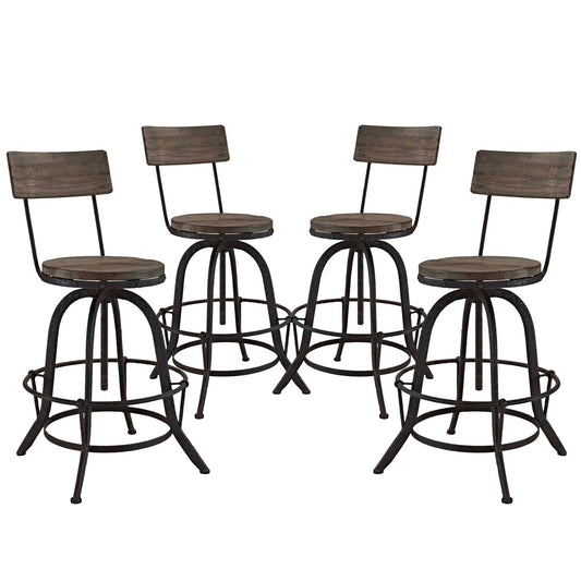 Modway - Procure Bar Stool Set of 4 - EEI-1609