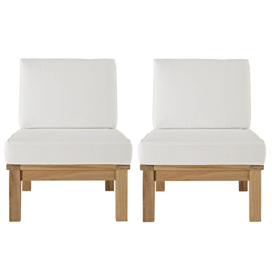 Modway - Marina 2 Piece Outdoor Patio Teak Set - EEI-1821