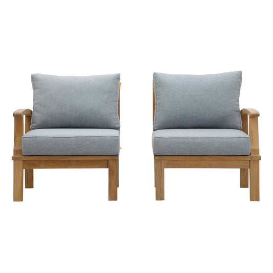 Modway - Marina 2 Piece Outdoor Patio Teak Set - EEI-1822