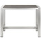 Modway - Shore Outdoor Patio Aluminum Rectangle Bar Table - EEI-2253