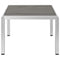 Modway - Shore Outdoor Patio Aluminum Coffee Table - EEI-2268