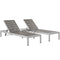 Modway - Shore 3 Piece Outdoor Patio Aluminum Set - EEI-2466