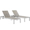 Modway - Shore 3 Piece Outdoor Patio Aluminum Set - EEI-2476