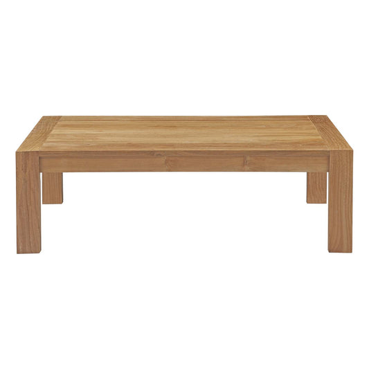 Modway - Upland Outdoor Patio Wood Coffee Table - EEI-2710