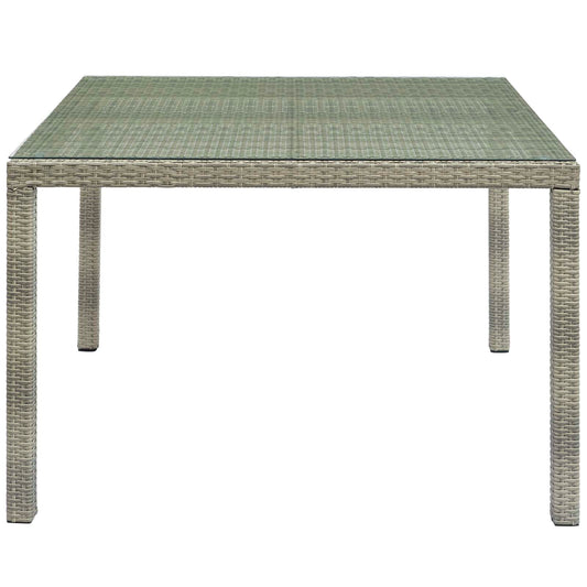 Modway - Conduit 47" Square Outdoor Patio Wicker Rattan Table - EEI-2806