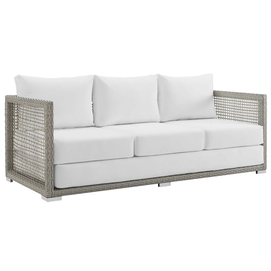 Modway - Aura Outdoor Patio Wicker Rattan Sofa - EEI-2923