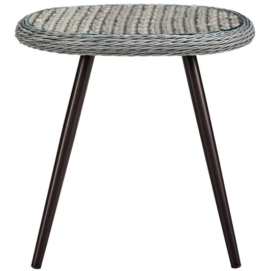 Modway - Endeavor Outdoor Patio Wicker Rattan Side Table - EEI-3025