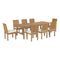 Modway - Marina 9 Piece Outdoor Patio Teak Dining Set - EEI-3311