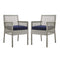 Modway - Aura Dining Armchair Outdoor Patio Wicker Rattan Set of 2 - EEI-3561