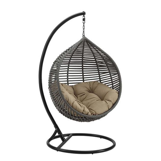 Modway - Garner Teardrop Outdoor Patio Swing Chair - EEI-3614