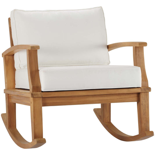 Modway - Marina Outdoor Patio Teak Rocking Chair - EEI-4177