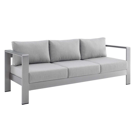 Modway - Shore Sunbrella® Fabric Aluminum Outdoor Patio Sofa - EEI-4228