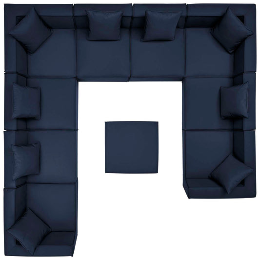 Modway - Saybrook Outdoor Patio Upholstered 10-Piece Sectional Sofa - EEI-4389