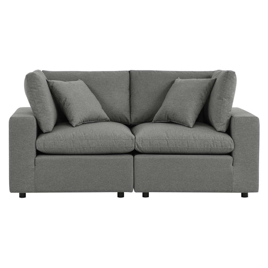 Modway - Commix Overstuffed Outdoor Patio Loveseat - EEI-5576