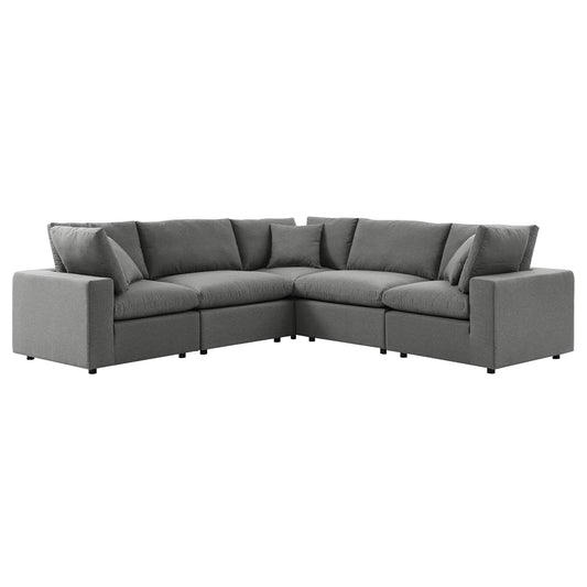 Modway - Commix 5-Piece Outdoor Patio Sectional Sofa - EEI-5589