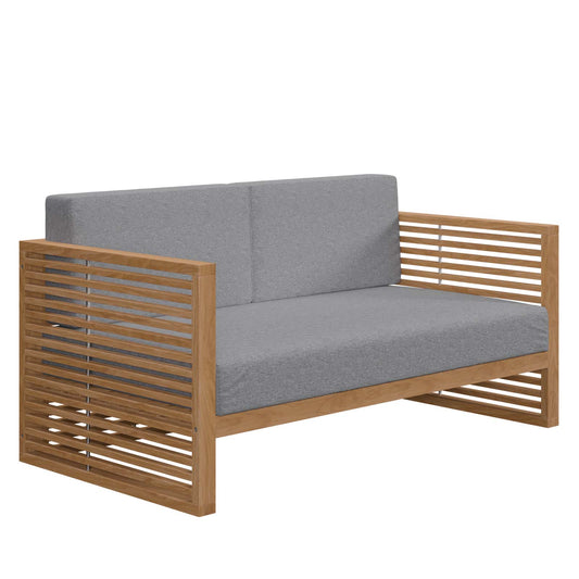 Modway - Carlsbad Teak Wood Outdoor Patio Loveseat - EEI-5605