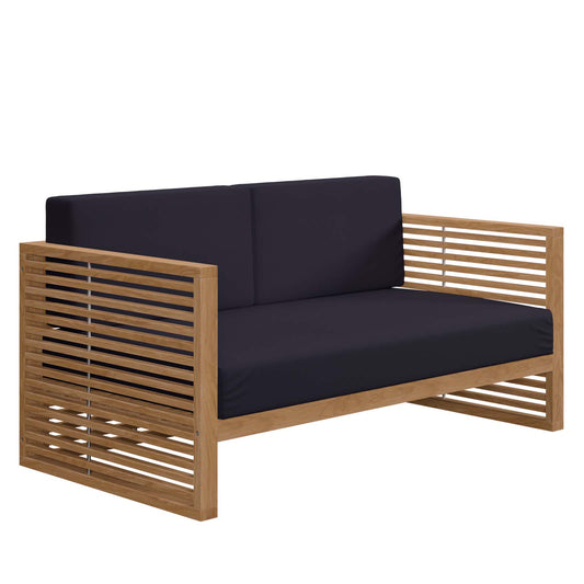 Modway - Carlsbad Teak Wood Outdoor Patio Loveseat - EEI-5605