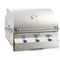 Fire Magic - Aurora A660i 30-Inch 3-Burner Built-In Natural Gas Grill with Rear Burner and Infrared Burner | A660I-8LAN