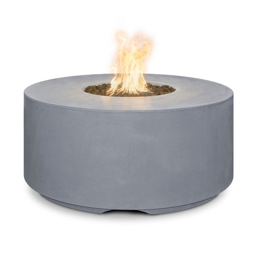 The Outdoor Plus - Florence 72 Inch Concrete Match Lit Fire Pit - OPT-FL72