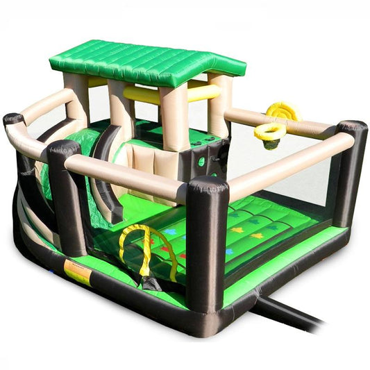 Island Hopper Bounce Houses - Fort All Sport Recreational Bounce House 13(L) x10(W) x 8(H) - FAS15