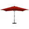 California Umbrella - 11' - Patio Umbrella Umbrella - Aluminum Pole - Jockey Red - Sunbrella - GS1188117-5403