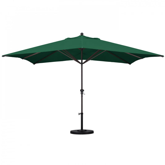 California Umbrella - 11' - Patio Umbrella Umbrella - Aluminum Pole - Forest Green - Sunbrella - GS1188117-5446