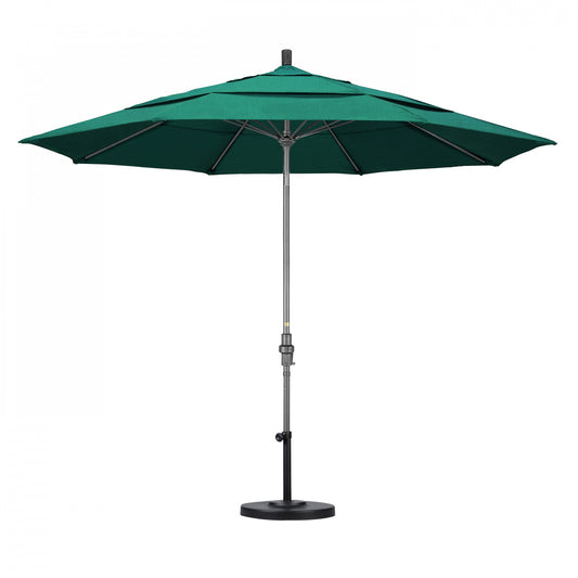 California Umbrella - 11' - Patio Umbrella Umbrella - Aluminum Pole - Spectrum Aztec - Sunbrella - GSCUF118010-48090-DWV
