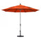 California Umbrella - 11' - Patio Umbrella Umbrella - Aluminum Pole - Melon - Sunbrella - GSCUF118010-5415-DWV