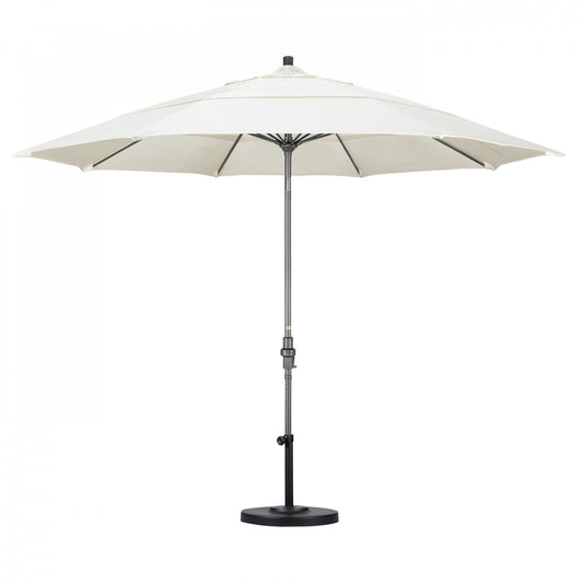 California Umbrella - 11' - Patio Umbrella Umbrella - Aluminum Pole - Canvas - Sunbrella - GSCUF118010-5453-DWV