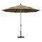California Umbrella - 11' - Patio Umbrella Umbrella - Aluminum Pole - Heather Beige - Sunbrella - GSCUF118010-5476-DWV