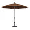 California Umbrella - 11' - Patio Umbrella Umbrella - Aluminum Pole - Teak - Sunbrella - GSCUF118010-5488-DWV