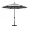 California Umbrella - 11' - Patio Umbrella Umbrella - Aluminum Pole - Granite - Sunbrella - GSCUF118117-5402-DWV