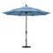 California Umbrella - 11' - Patio Umbrella Umbrella - Aluminum Pole - Air Blue - Sunbrella - GSCUF118117-5410-DWV