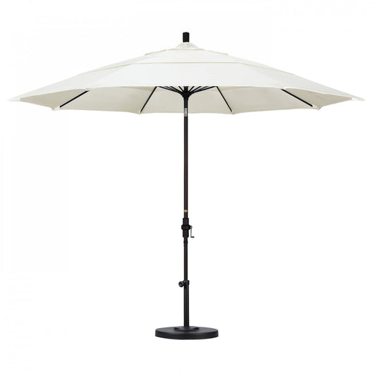 California Umbrella - 11' - Patio Umbrella Umbrella - Aluminum Pole - Canvas - Sunbrella - GSCUF118117-5453-DWV