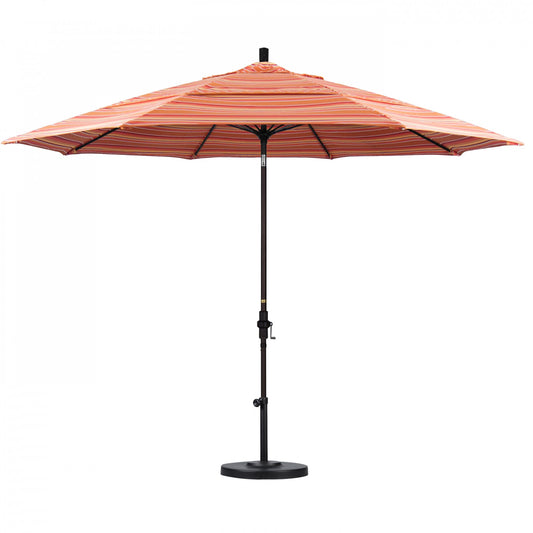 California Umbrella - 11' - Patio Umbrella Umbrella - Aluminum Pole - Dolce Mango - Sunbrella - GSCUF118117-56000-DWV