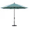 California Umbrella - 11' - Patio Umbrella Umbrella - Aluminum Pole - Seville Seaside - Sunbrella - GSCUF118117-5608-DWV