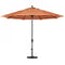 California Umbrella - 11' - Patio Umbrella Umbrella - Aluminum Pole - Astoria Sunset - Sunbrella - GSCUF118117-56095-DWV