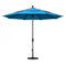 California Umbrella - 11' - Patio Umbrella Umbrella - Aluminum Pole - Canvas Cyan - Sunbrella - GSCUF118117-56105-DWV