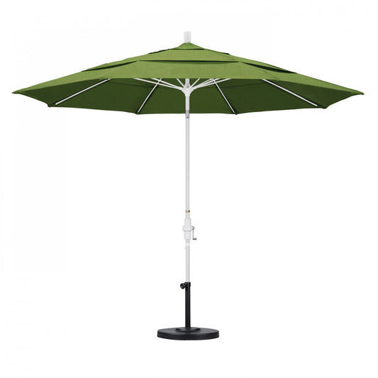 California Umbrella - 11' - Patio Umbrella Umbrella - Aluminum Pole - Spectrum Cilantro - Sunbrella - GSCUF118170-48022-DWV