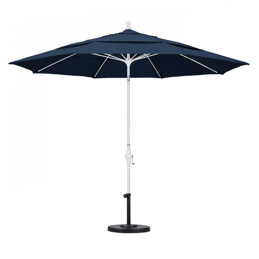 California Umbrella - 11' - Patio Umbrella Umbrella - Aluminum Pole - Spectrum Indigo - Sunbrella - GSCUF118170-48080-DWV