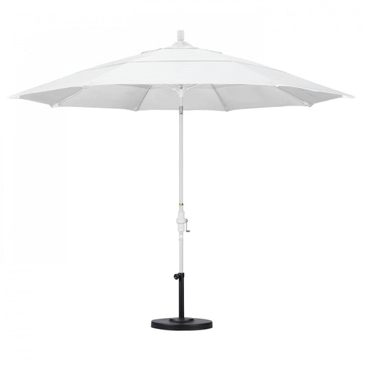 California Umbrella - 11' - Patio Umbrella Umbrella - Aluminum Pole - Natural - Sunbrella - GSCUF118170-5404-DWV